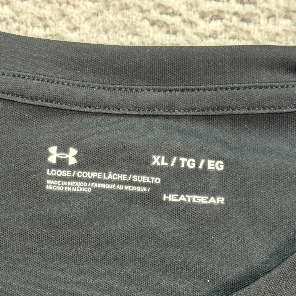 Under Armour Velocity Shirt Men's Size XL Moisture Wick Short Sleeve 1327965 - Picture 3 of 9